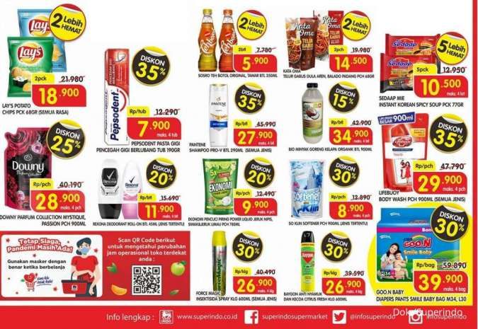 Promo Superindo Weekday 15-18 Februari 2021.