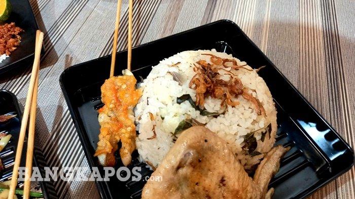 Menu Nasi Liwet di Taichan Bener Pangkalpinang