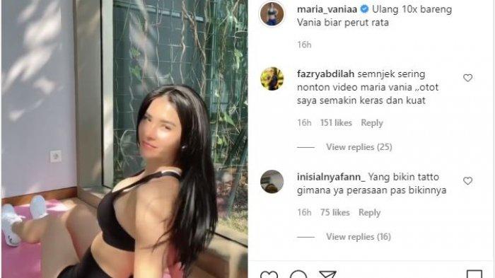 Tips Perut Rata dari Maria Vania