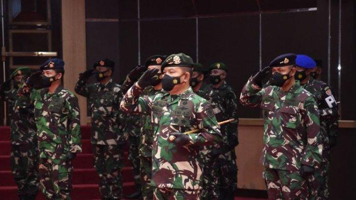 Pangkostrad Letjen TNI Dudung Abdurachman naik pangkat.(Puspen Mabes TNI)