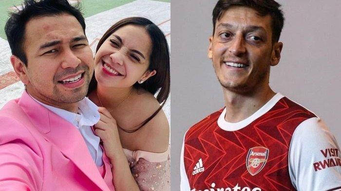 Raffi Ahmad, Nagita Slavina dan pesepak bola Mezut Ozil