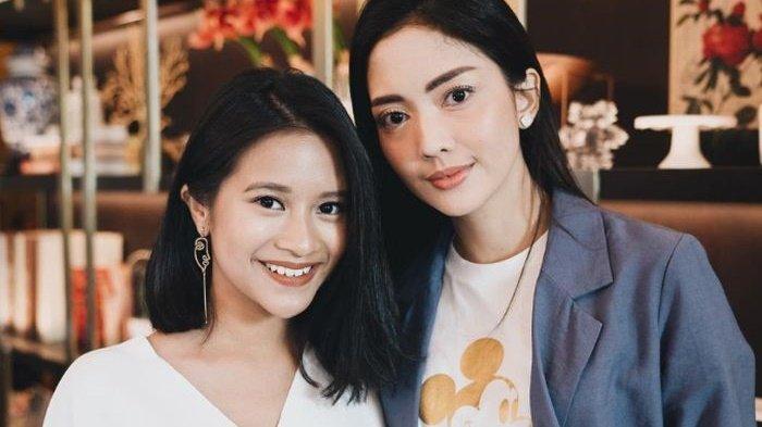 Pesona Adira Kania, anak Aldi Bragi dan Ikke Nurjanah saat bersama Ririn Dwi Ariyanti