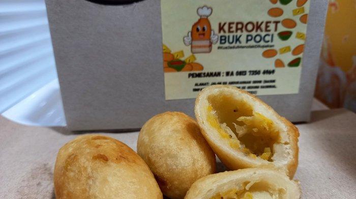 Keroket Buk Poci bervariasi rasa kekinian (Bangkapos.com/Cici Nasya Nita).
