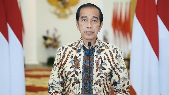 Presiden Jokowi saat menyampaikan pidato kunci pada S20 High Level Policy Webinar on Just Energy Transition, sebagaimana ditayangkan pada YouTube Sekretariat Presiden, Kamis, (17/3/ 2022).