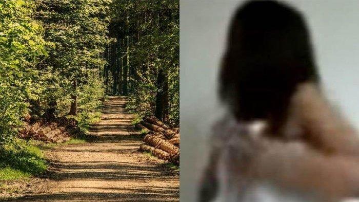 Kolase ilustrasi hutan dan wanita. Jarang Diketahui Malah Dibeberkan Media Vietnam, Inilah Sebuah Hutan Keramat di Indonesia, Hanya Boleh Dimasuki Wanita Tanpa Busana, Apa yang Mereka Lakukan?