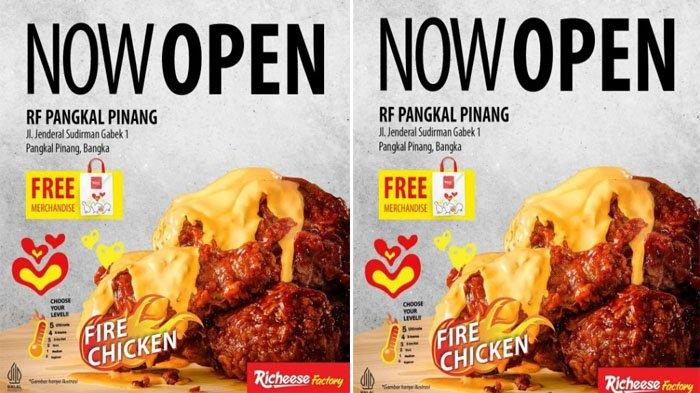 Unggahan Richeese Factory Pangkalpinang di Instagram