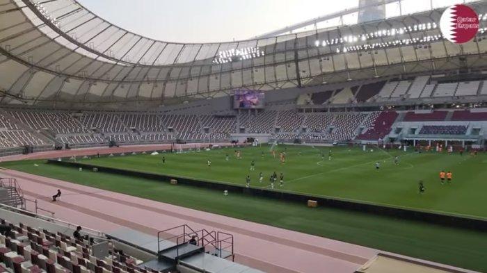 Stadion Internasional Khalifa tempat Piala Dunia 2022 pertandingan antara Timnas Inggris vs Timnas Iran.