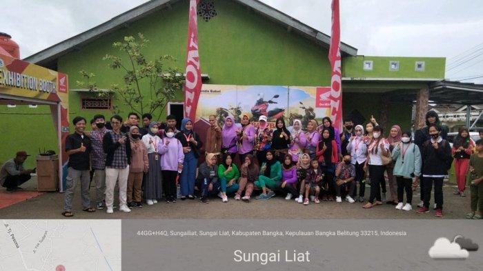 roadshow sekaligus zumba NSS Sungailiat kembali dilakukan di Pemukiman masyarakat Parit pekir, Sungailiat.