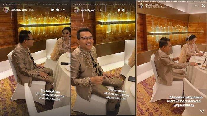 Anang Hermansyah Kepergok sedang asyik ngobrol dengan Krisdayanti