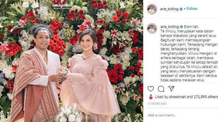Arie Keriting Unggah momen kebahagian bersama Indah