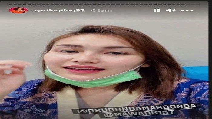 Ayu Ting Ting datangi Rumah Sakit Ibu dan Anak