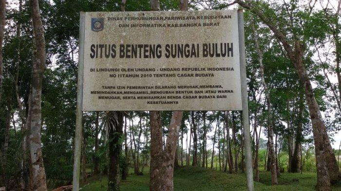 Destinasi wisata Desa Sungai Buluh Kecamatan Jebus Kabupaten Bangka Barat, Situs Benteng Sungai Buluh