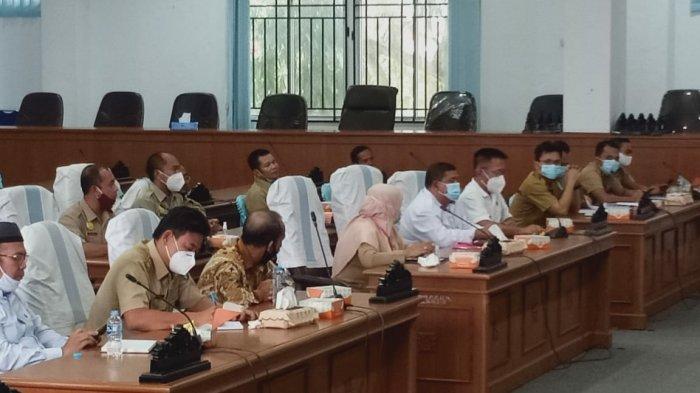 Audiensi digelar DPRD Bangka, Selasa (02/02/2021) sore bersama PT GML dan perwakilan masyarakat desa