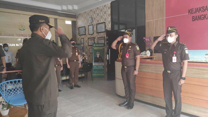 Kunjungan Kajati Bangka Belitung disambut langsung oleh jajaran Kejari Bangka Barat