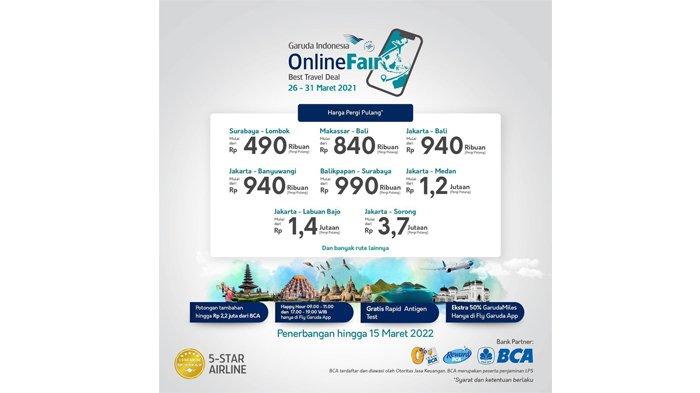 Garuda indonesia Online Fair Best Travel Deal