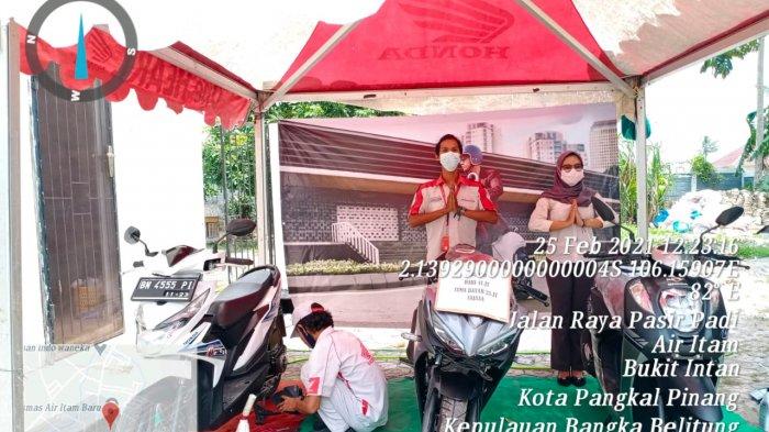 Dealer Honda NSS Pangkalpinang Gelar Servis Ekonomis di Kantor BPKH Wilayah XIII Pangkalpinang