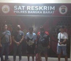 Fr Menyerahkan Diri ke Polres Bangka Barat Usai Melakukan Tindak Pidana Penganiayaan