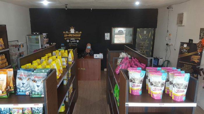 Tampak dalam JJ-PETSHOP Pangkalpinang