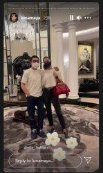 Luna Maya dan Otis Hahijary