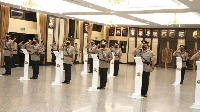 Proses Pelantikan Delapan Kapolda Baru
