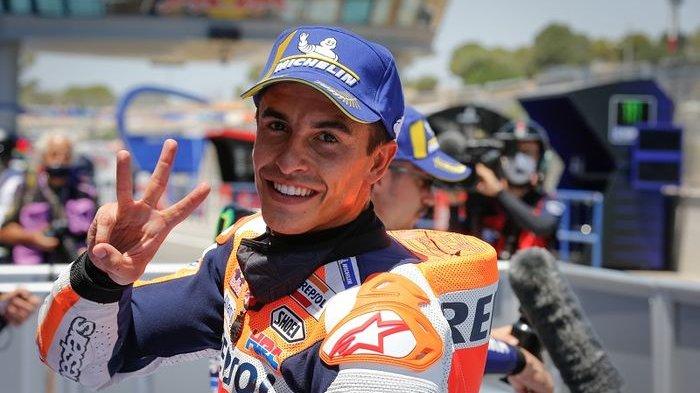Pembalap Repsol Honda, Marc Marquez