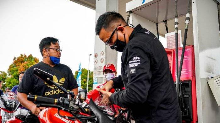 Peluncuran perdana Pertamax Turbo di SPBU Pangkalbalam, Sabtu (24/10/2020)