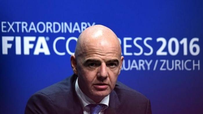 Presiden FIFA Gianni Infantimo