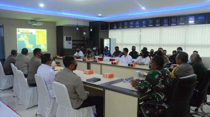 Suasana Evaluasi Hasil Pendidikan Oleh Lemhanas RI di Wilayah Polda Kep. Babel