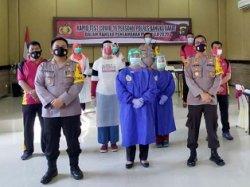 Persiapan Pengamanan Pilkada 2020, 275 Personel Polres Bangka Barat Lakukan Rapid Test