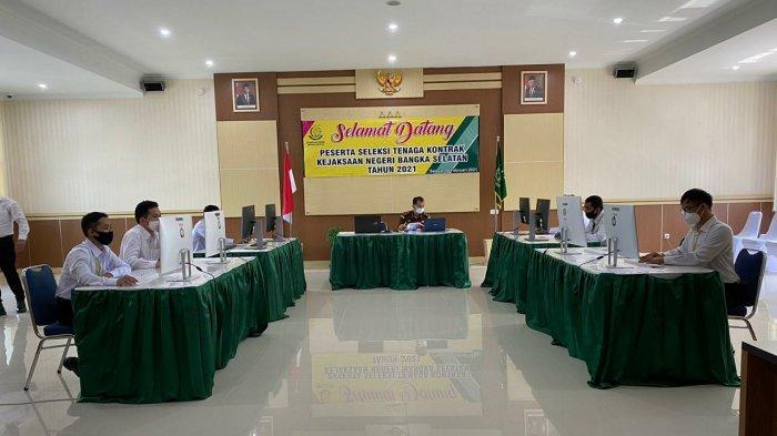 Kegiatan seleksi Tenaga Kontrak Kejaksaan Negeri Bangka Selatan