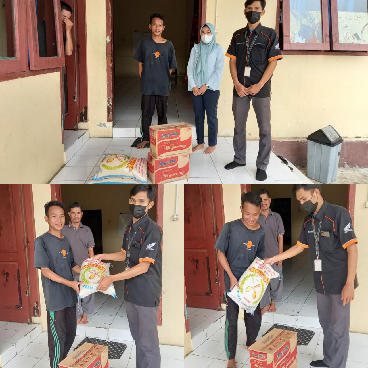 Penyerahan Sembako dari Perwakilan NSS Sungailiat (14/08)