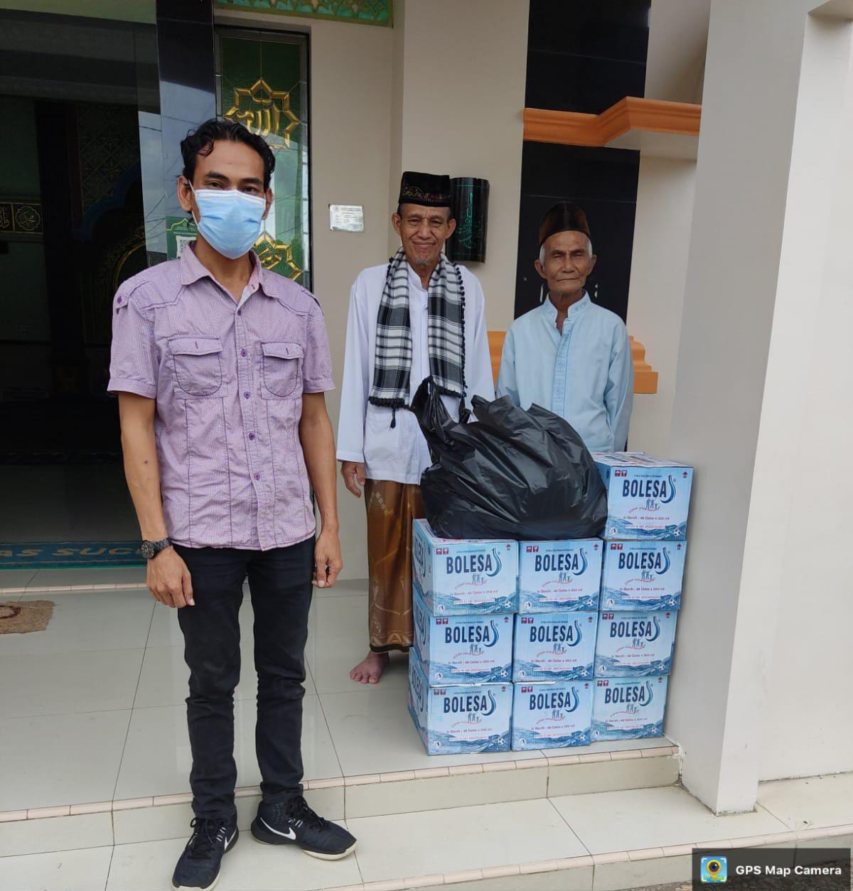 Jebus, Bangka Barat – Honda TDM Parittiga Jebus turut serta dalam kegiatan Safari Ramadhan di desa Jebus