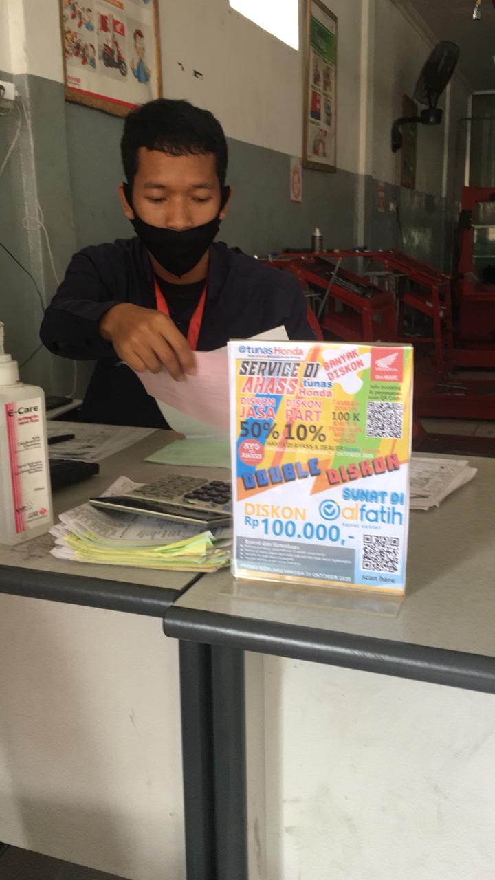 Ingat Motor Ingat Honda, Service Motor di Ahass Tunas Honda