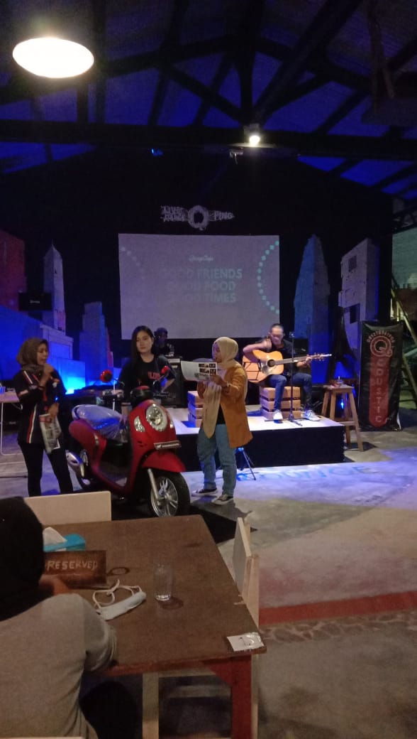 TDM Belinyu luncurkan All New Scoopy terbaru, kegiatan ini berlangsung di Cafe Qping Belinyu. (Sabtu, 5/12/20)