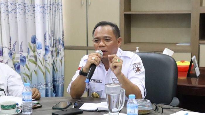 Kadis PMD Tanbu Saat Pimpin Rakor Dinas PMD bersama semua camat Terkait 1 Desa 1 Masjid