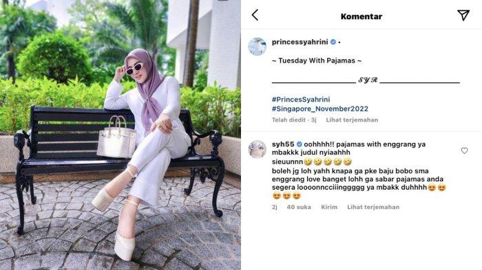 Komentar Aisyahrani terhadap fesyen Syahrini.
