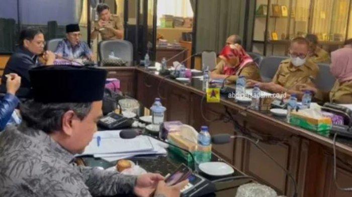 Rapat Kerja Dispersip Kalsel bersama Komisi IV DPRD Kalsel