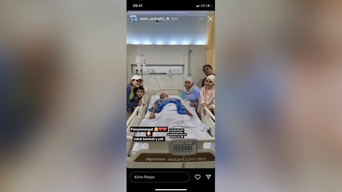 Abdul Rozak ayah Ayu Ting Ting dirawat di Rumah Sakit.