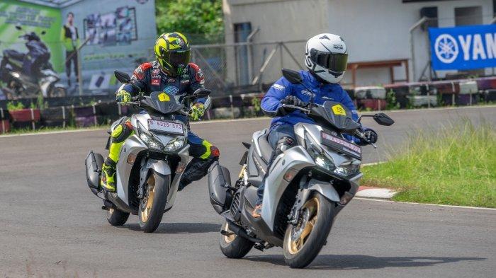 All New Aerox 155 Connected menawarkan gaya berkendara motorsport, namun tetap praktis untuk dikendarai seperti menggunakan motor skutik.