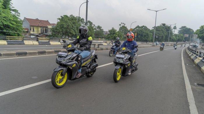All New Aerox 155 Connected menawarkan gaya berkendara motorsport, namun tetap praktis untuk dikendarai seperti menggunakan motor skutik.