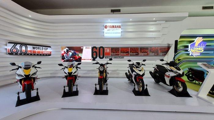 booth Yamaha di ajang Indonesia International Motor Show (IIMS) 2022