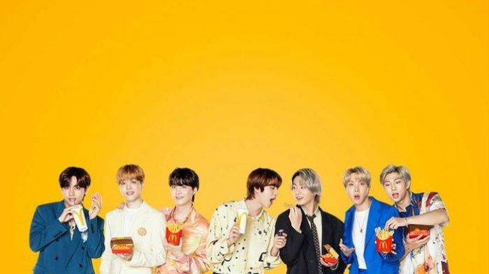 produk makanan hasil kolaborasi antara salah satu boyband ternama asal Korea yakni BTS dengan restoran cepat saji Amerika, Mc Donald s.