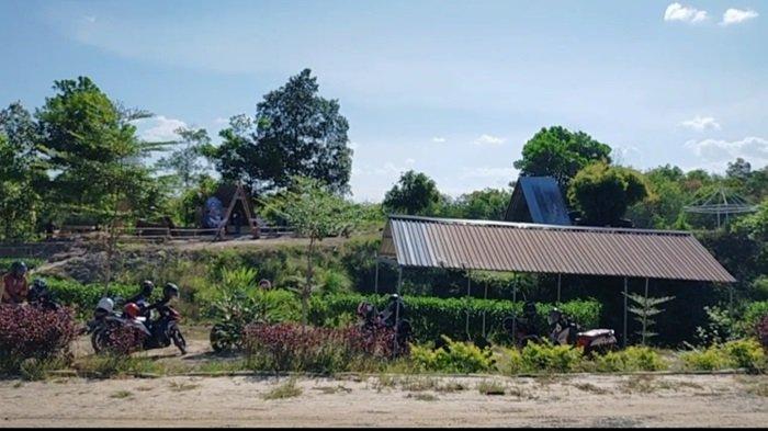 Wisata Danau Biru Desa Sungai Tiung Cempaka Banjarbaru