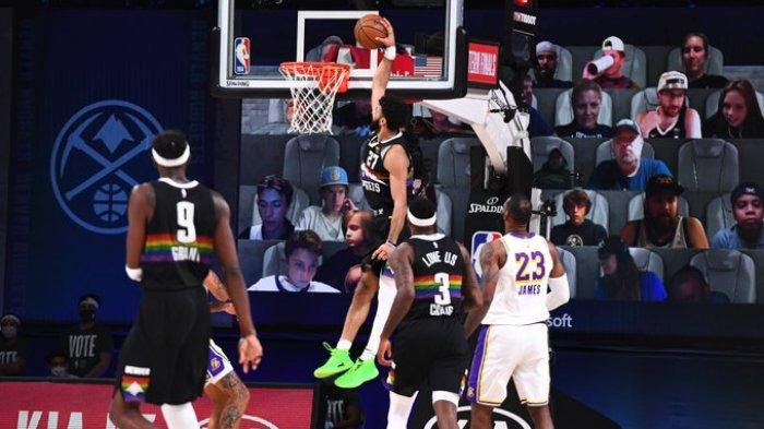 Game Denver Nugets vs LA Lakers.