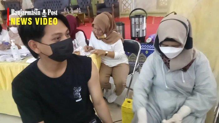 DPC Gerindra Kotabaru gelar kegiatan vaksinasi Covid-19 untuk masyarakat Kotabaru.