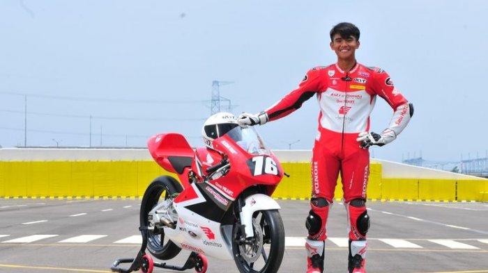 Mario Suryo Aji pebalap Astra Honda Racing Team (AHRT).