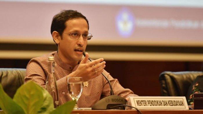 Menteri Pendidikan dan Kebudayaan, Nadiem Makarim.