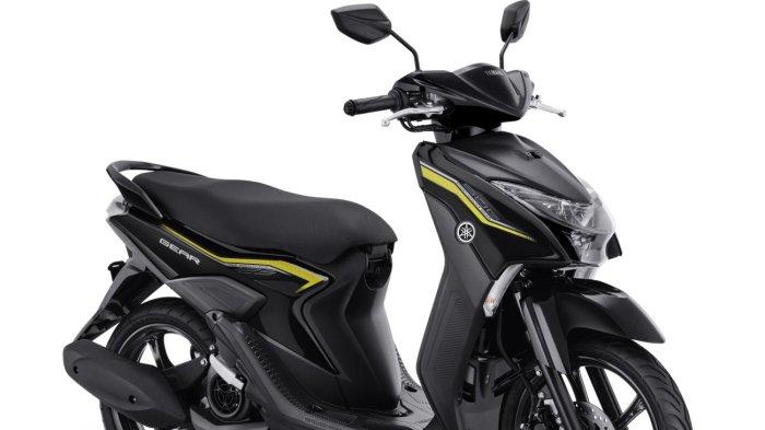Metallic Black perpaduan warna hitam dengan grafik kuning.