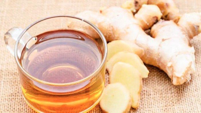 Minuman olahan dari bahan jahe.