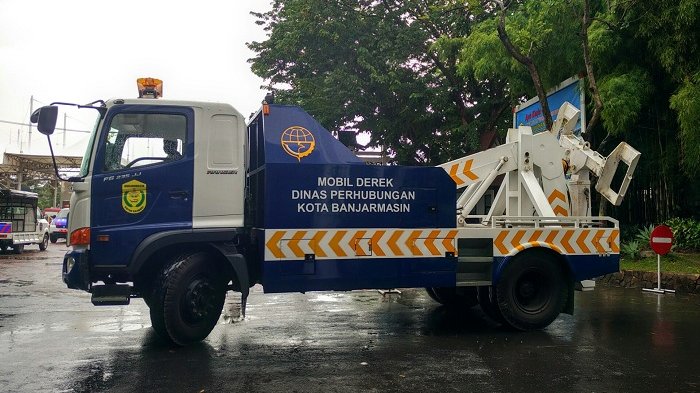 Ingin Pakai Mobil Derek Dishub Kota Banjarmasin Hubungi Ke Nomor Ini Banjarmasin Post